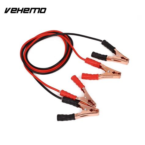 2 2m 500amp Emergency Battery Cables Car Auto Jumper Wire Lgnition