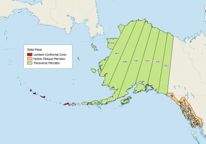 The State Plane Coordinate System (SPCS) - GIS Geography