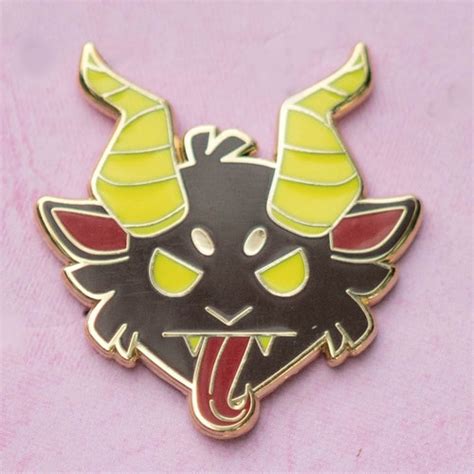 Krampus Enamel Pin Etsy