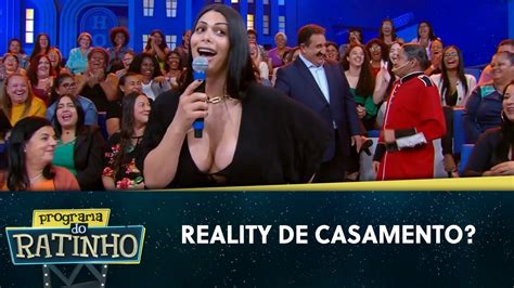 Ratinho Tem Planos Para Um Reality De Namoro No Seu Programa