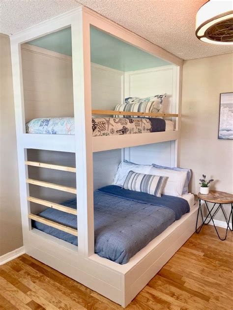 Built In Bunk Bed Twin Over Full Rogue Engineer Bunk Beds Built