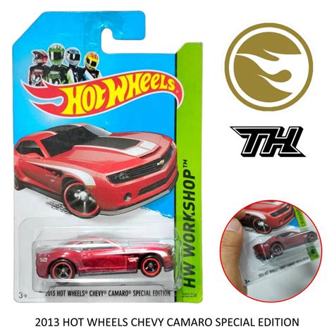 โมเดลรถเหลก Hotwheels 2013 HOT WHEELS CHEVY CAMARO SPECIAL EDITION ลขสทธแท ลอยาง STH