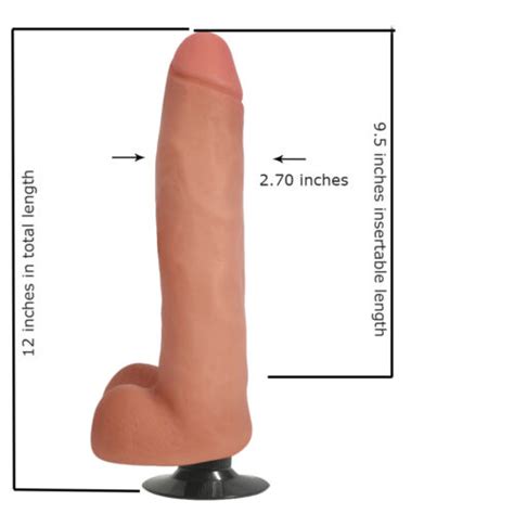 Huge Dildo Thick Girth Dong Large Suction Cup Realistic Vibrating Big