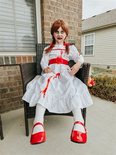 Annabelle Girl Halloween Costume Halloween Costumes Halloween