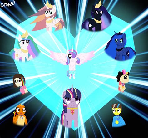 MLP AU Crystal Empire by Fluttershy918 on DeviantArt