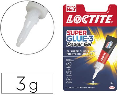 Pegamento Loctite Power Gel Gr Adhesivo Instantaneo Unidad Ofipapel