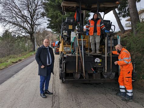 Iniziati I Lavori Di Sistemazione Della Strada Provinciale Di