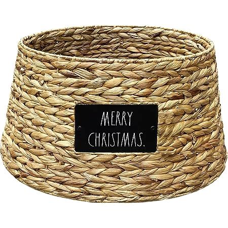 Amazon Farmhouse Christmas Tree Collar Rustic Holiday Decoration