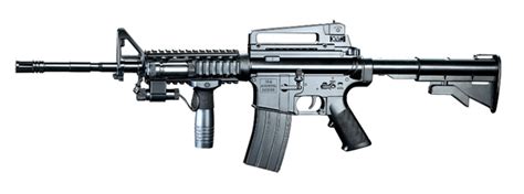 Refurbished M16A4 Assault Rifle Spring Airsoft Gun - High Speed BBs