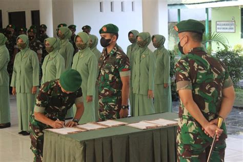 Dandim Pimpin Acara Korps Tradisi Pelepasan Purna Tugas Dan Serah