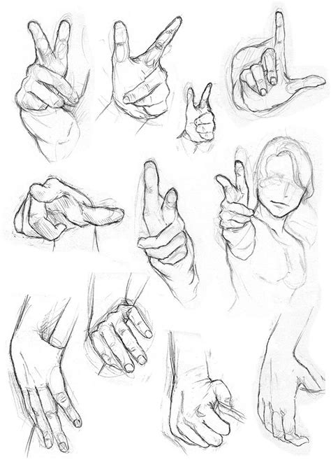 Hands Sketch Sketches Hand Drawing Reference Art Reference Photos