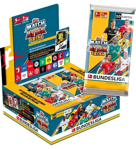 Topps Bundesliga Match Attax Extra Box With Packets