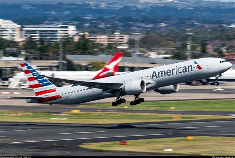 N An American Airlines Boeing Er Photo By Paiyuan Peng