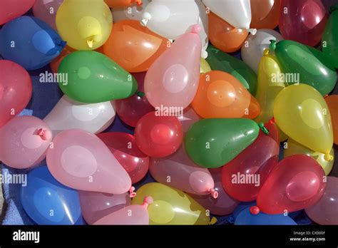 Berlin, water-filled balloons Stock Photo - Alamy