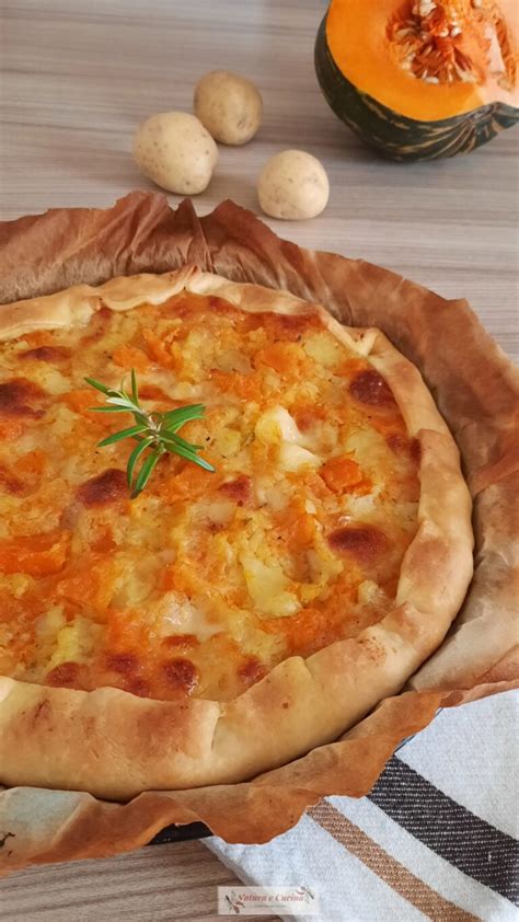 Torta Salata Con Zucca E Patate Natura E Cucina