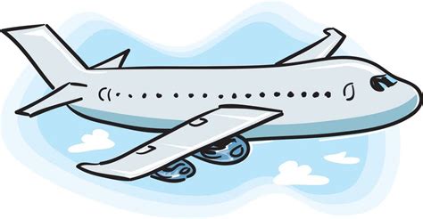 'Fun and Exciting Aeroplane Cartoon Clipart Images'