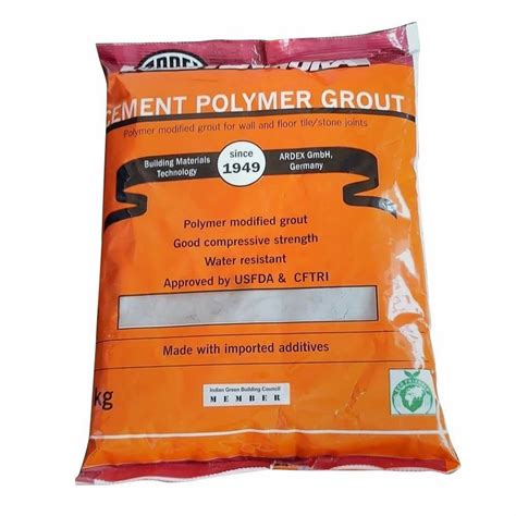 Ardex Endura Cement Polymer Grout For Construction Joint Width Mm