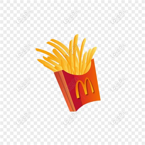 Gratis Dibujos Animados Gourmet De Mcdonalds Fries Elementos PNG & CDR ...