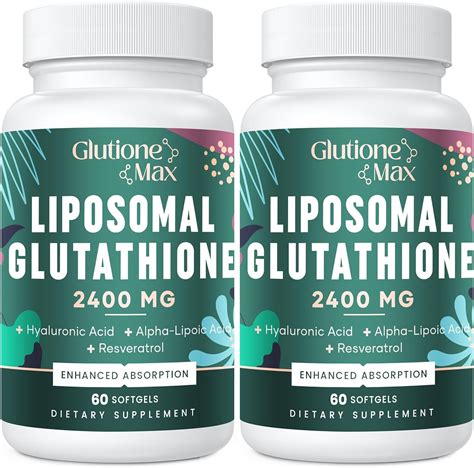 Amazon Mg Liposomal Glutathione Max Absorption Glutathione