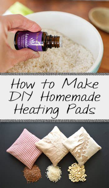 How to Make DIY Homemade Heating Pads • Organization Junkie