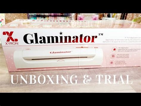 Xyron Glaminator Unboxing DIY Notiq Dashboard Planner Setup Prep