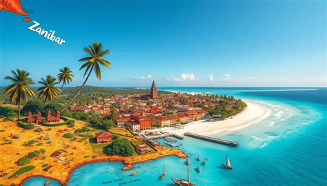 decouvrez la carte de zanzibar explorez cette ile paradisiaque