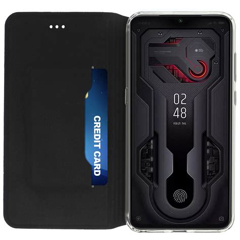 Akashi Etui Folio Porte Carte Noir Xiaomi Mi 9 Coque Téléphone Ldlc Muséericorde