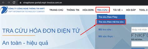 Hướng dẫn cách tra cứu hóa đơn điện tử VNPT
