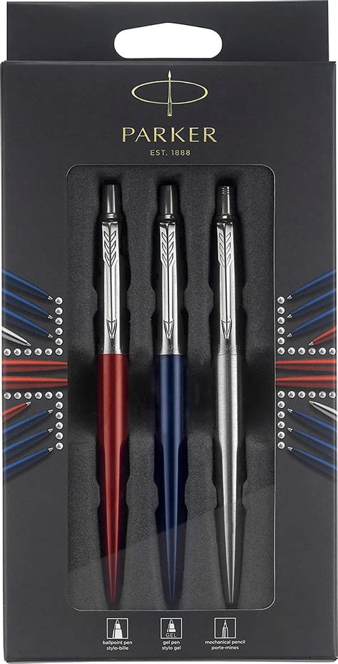 Parker Stylo Bille Bleu Stylo Bille R Tractable Avec Clip