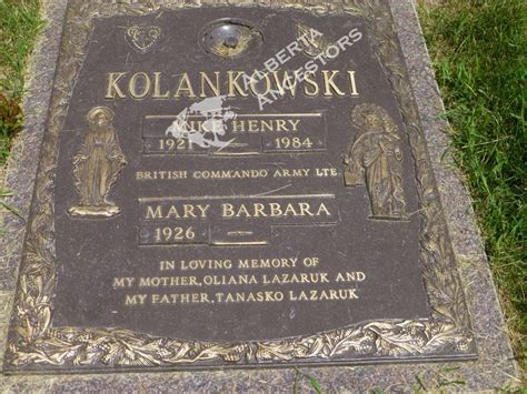 Mary Barbara Kolankowski Discover Alberta Ancestors