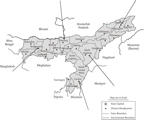 5 Assam District Map | Download Scientific Diagram