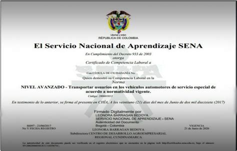 As Se Obtiene La Certificaci N Laboral Por Competencias Sena En