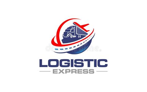 Illustration Graphic Design Of Express Logistic Transportation Concept