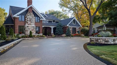 Premium Photo Smooth Concrete Driveway In Des Moines Iowa