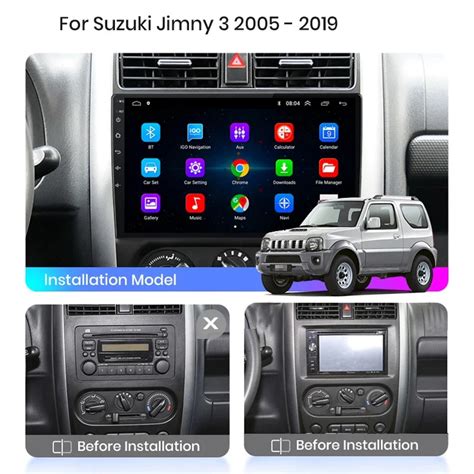 Navigatie Suzuki Jimny 2005 2018 2K Cu Sistem Android 4 64GB Carplay