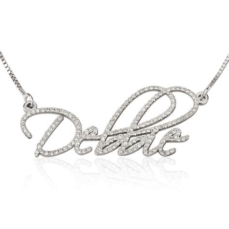 Diamond Name Necklace