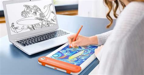 Ugee Q8w Bluetooth Enabled Drawing Tablet Great Introduction To