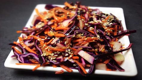 Coleslaw Oder Rotkohl Karotten Apfel Salat Paleo De