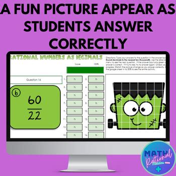 Decimals By Math Rational Middles TPT