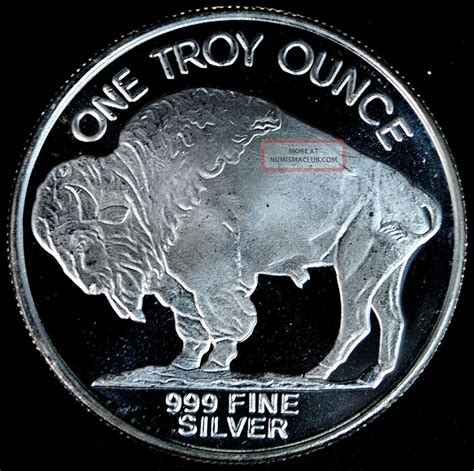 Silver Value: Troy Ounce .999 Fine Silver Value