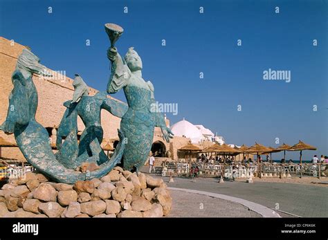 Tunisia Nabeul Governorate Wilayat Nabul Hammamet Statue Of