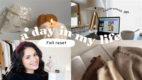 A Day In My Life Vlog Fall Reset Cleaning Productivit Wish List