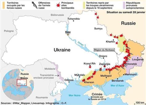 CARTE Guerre en Ukraine frappe sur un hôpital civils tués Le point