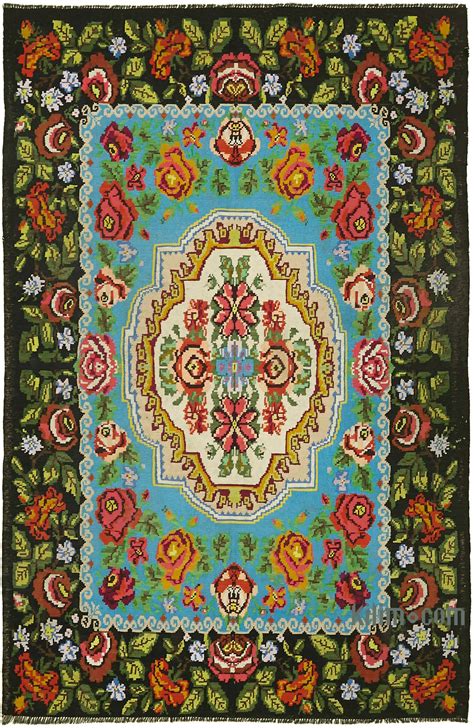 Large Floral Kilim Rugs