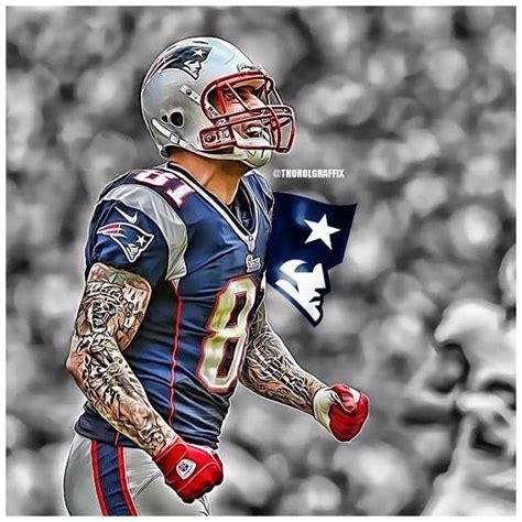 Aaron Hernandez Te New England Patriots New England Patriots New