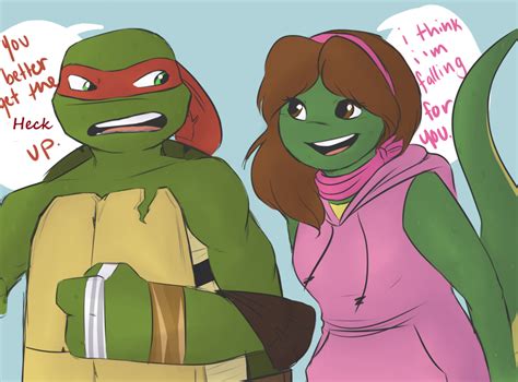 Mona Lisa And Raphael By ~frostprincess8 Tmnt Tmnt Artwork Tmnt 2012