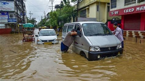 In Photos Guwahati Reels With Waterlogging After Incessant Rains