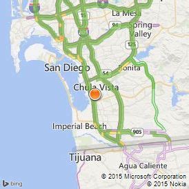 Chula Vista Map - ToursMaps.com