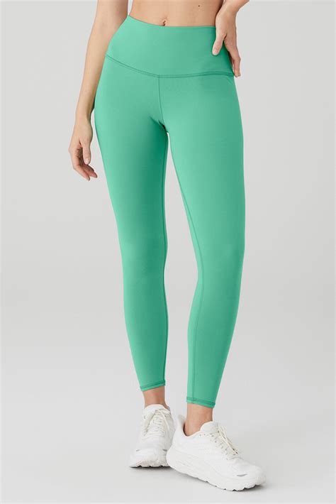 7 8 High Waist Airbrush Legging Lettuce Alo Yoga