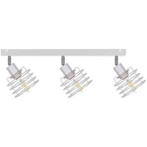 Keter Lighting 320 Barre De Spots De Plafond Viva Blanc 60cm 3x E27